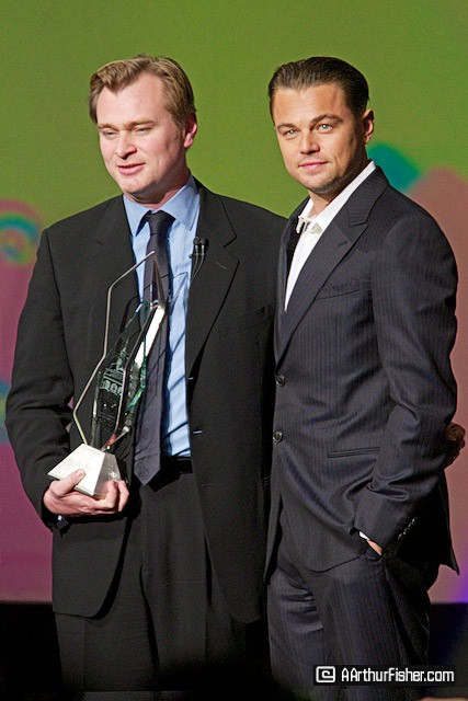 Christopher Nolan, Leonardo DiCaprio Christopher Nolan, Leonardo DiCaprio