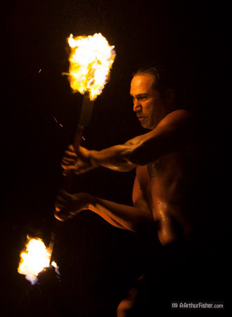 Fire Luau Dancers