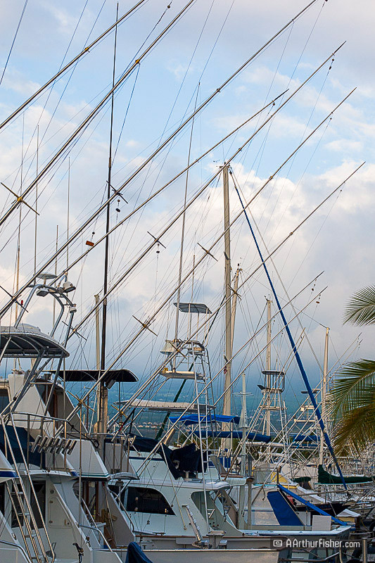 Fishing Boats at Honokohau Harbor Fishing Boats at Honokohau Harbor
