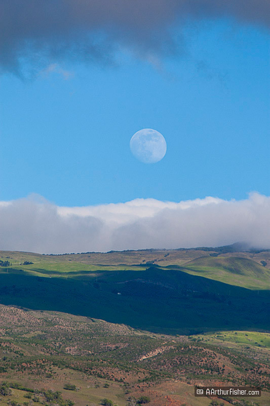 Moonrise over Kohala Moonrise over Kohala