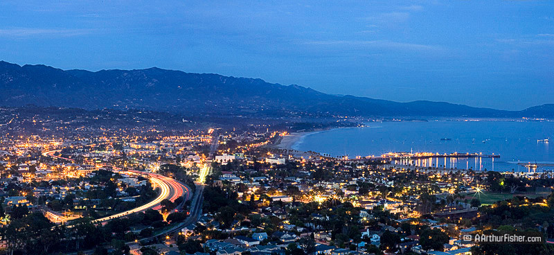 Santa Barbara Dusk Santa Barbara Dusk