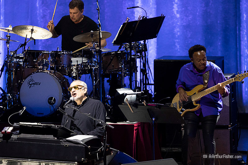 Donald Fagen, Keith Carlock, Freddie Washington of Steely Dan Donald Fagen, Keith Carlock, Freddie Washington of Steely Dan