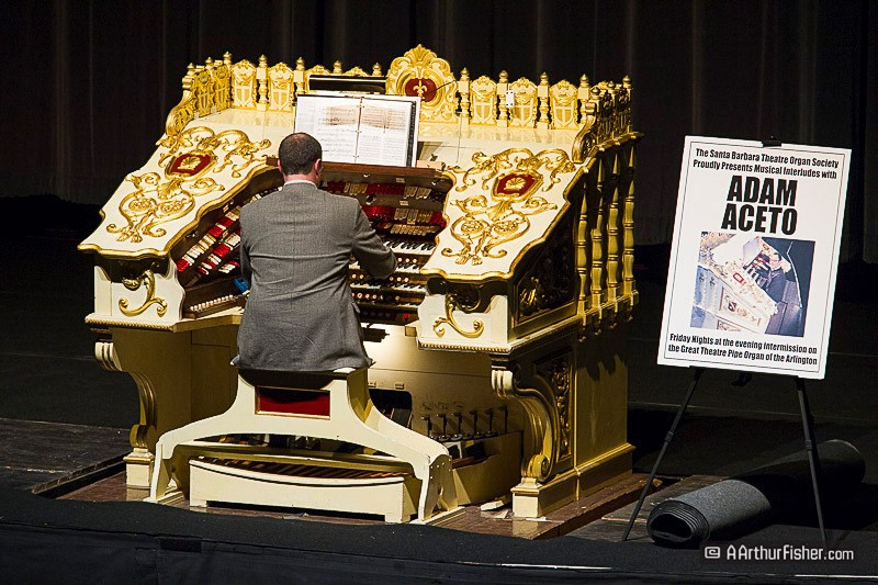 Adam Aceto, Santa Barbara Theatre Organ Society Adam Aceto, Santa Barbara Theatre Organ Society