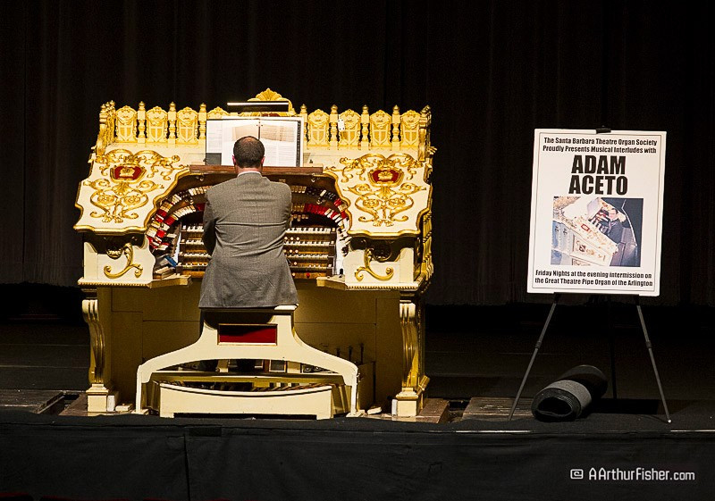 Adam Aceto, Santa Barbara Theatre Organ Society Adam Aceto, Santa Barbara Theatre Organ Society