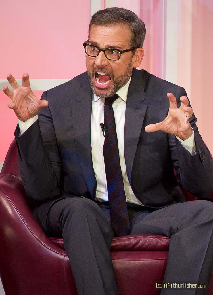 Steve Carell, Pete Hammond Steve Carell, Pete Hammond