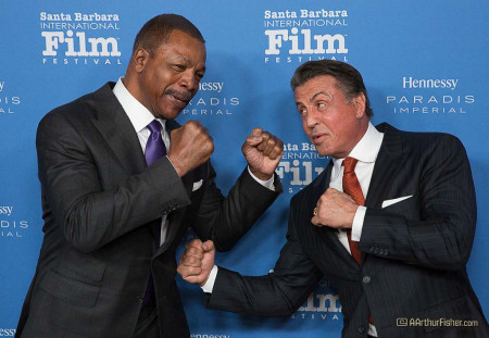 Carl Weathers, Sylvester Stallone