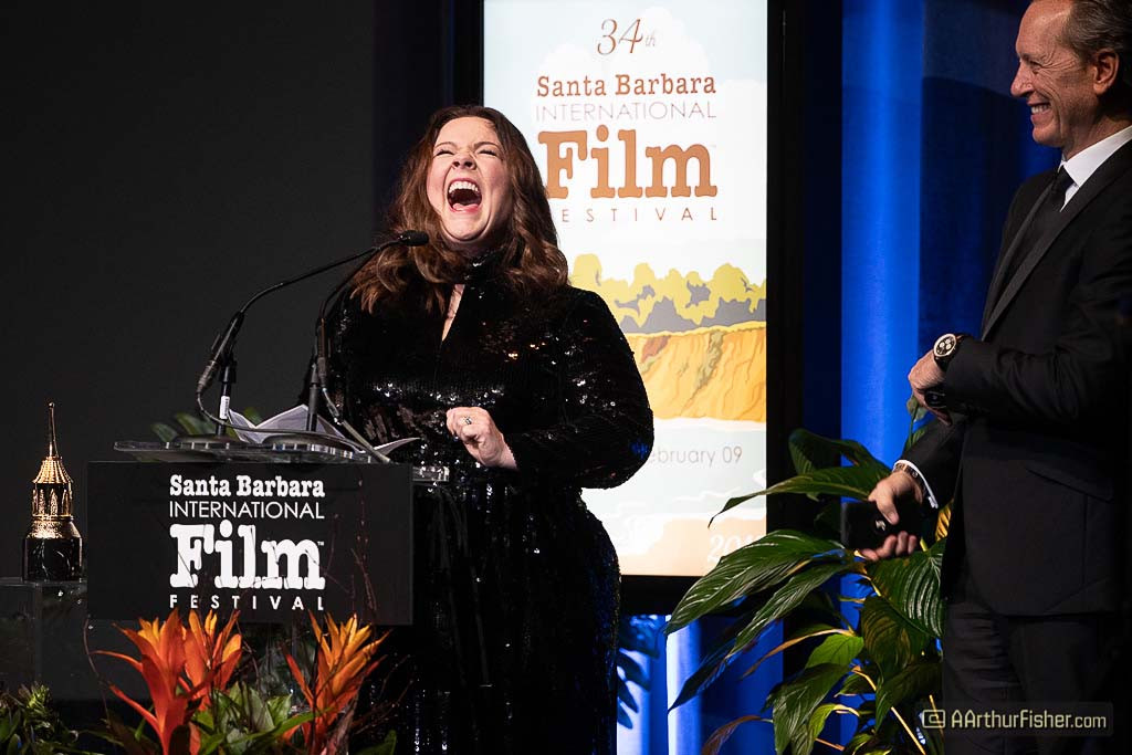 Melissa McCarthy with Richard E. Grant Melissa McCarthy with Richard E. Grant