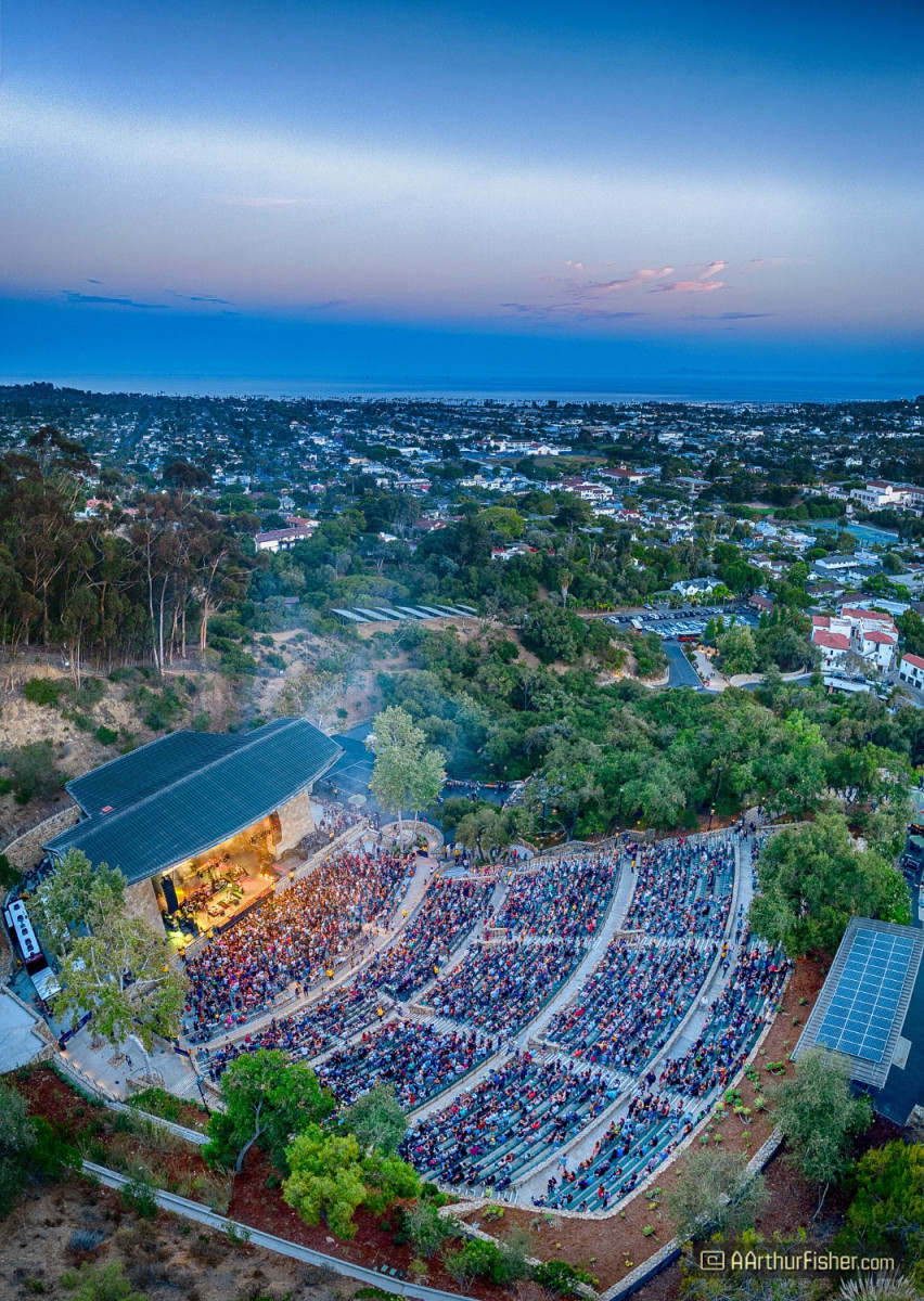 Santa Barbara Bowl Aerial Santa Barbara Bowl Aerial