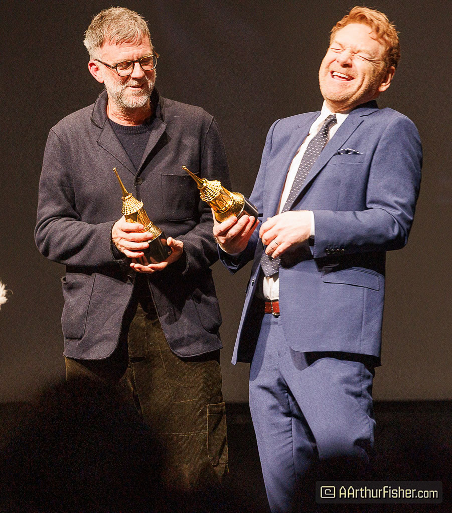 Paul Thomas Anderson with Kenneth Branagh Paul Thomas Anderson with Kenneth Branagh
